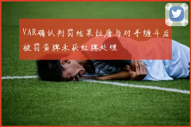 VAR确认判罚结果拉唐与对手缠斗后被罚黄牌未获红牌处理